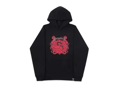 SUPPLIER Snake Emblem Hoodie "Black"