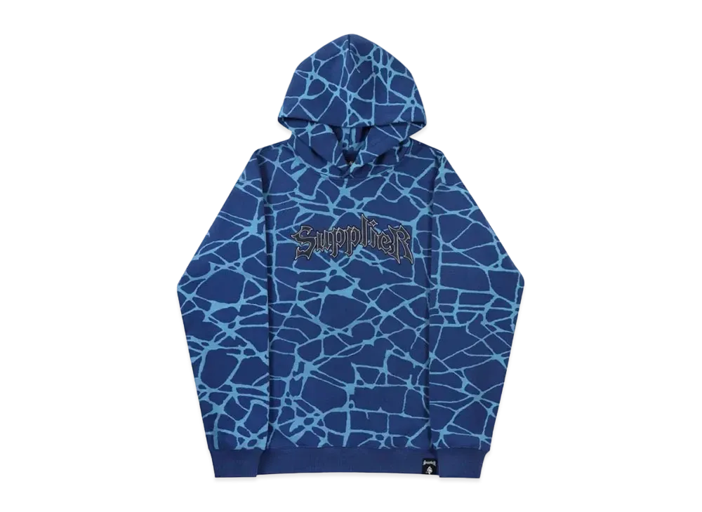 SUPPLIER Crack Hoodie "Blue"