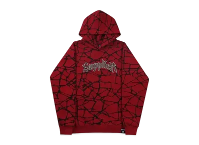SUPPLIER Crack Hoodie "Red"