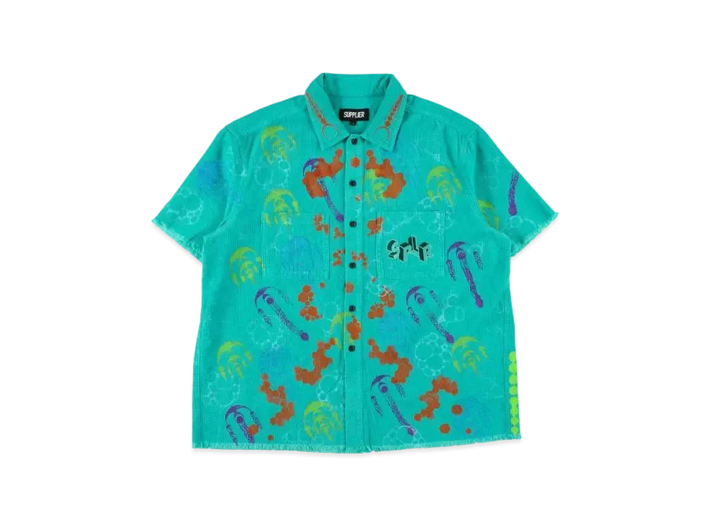 SUPPLIER Moody Corduroy Shirt "Light Green"