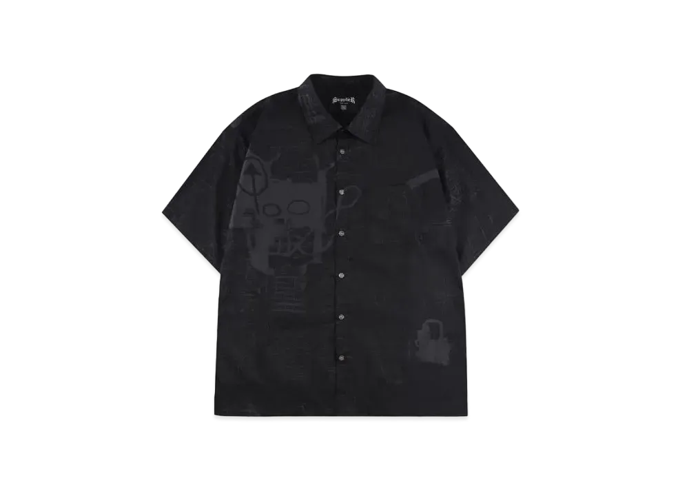 SUPPLIER Basquiat Tuxedo Shirts "Black"
