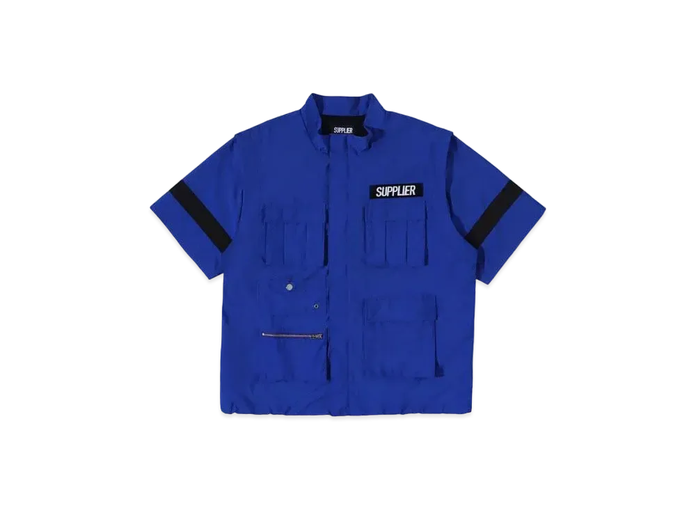 SUPPLIER Cargo Pocket Shirt "Blue"