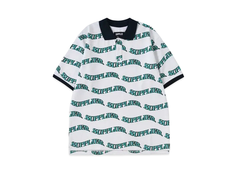 SUPPLIER Wave Logo Polo "Green"