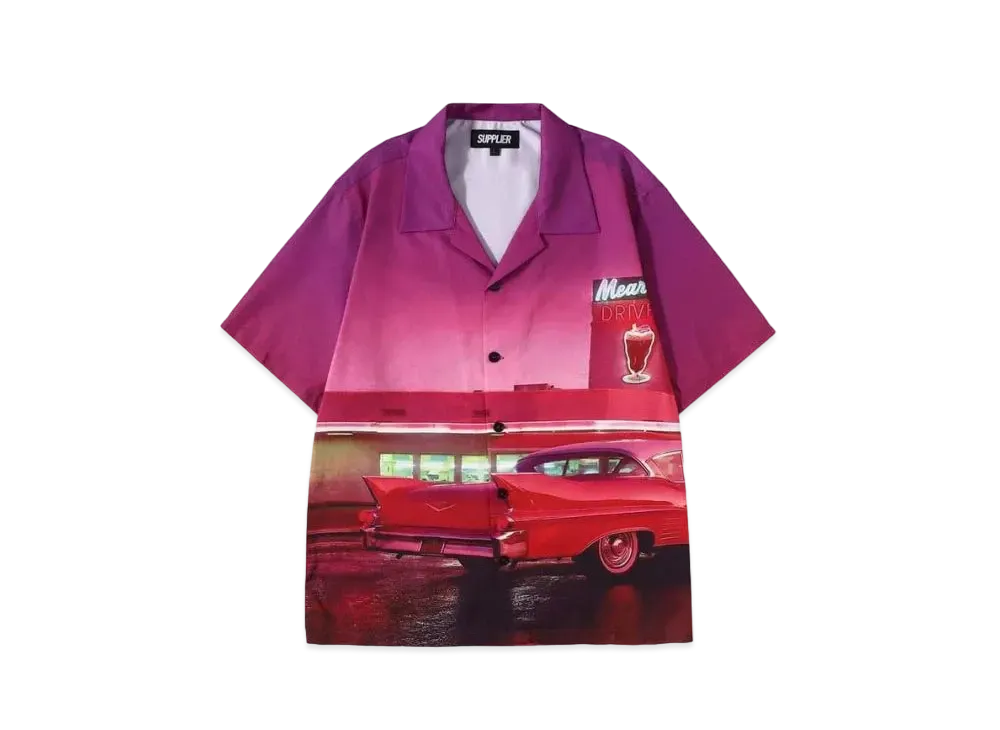 SUPPLIER Retro Gradation Shirt "Purple"