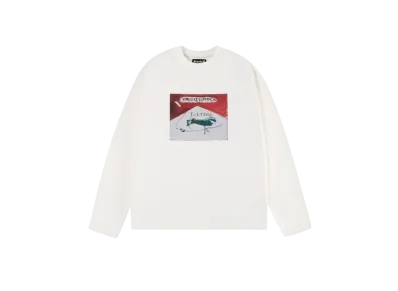 SUPPLIER Basquiat King Size Soft Pack Long Sleeve Tee "Off White"