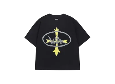 SUPPLIER HeartDiveMaterial Tee "Black"