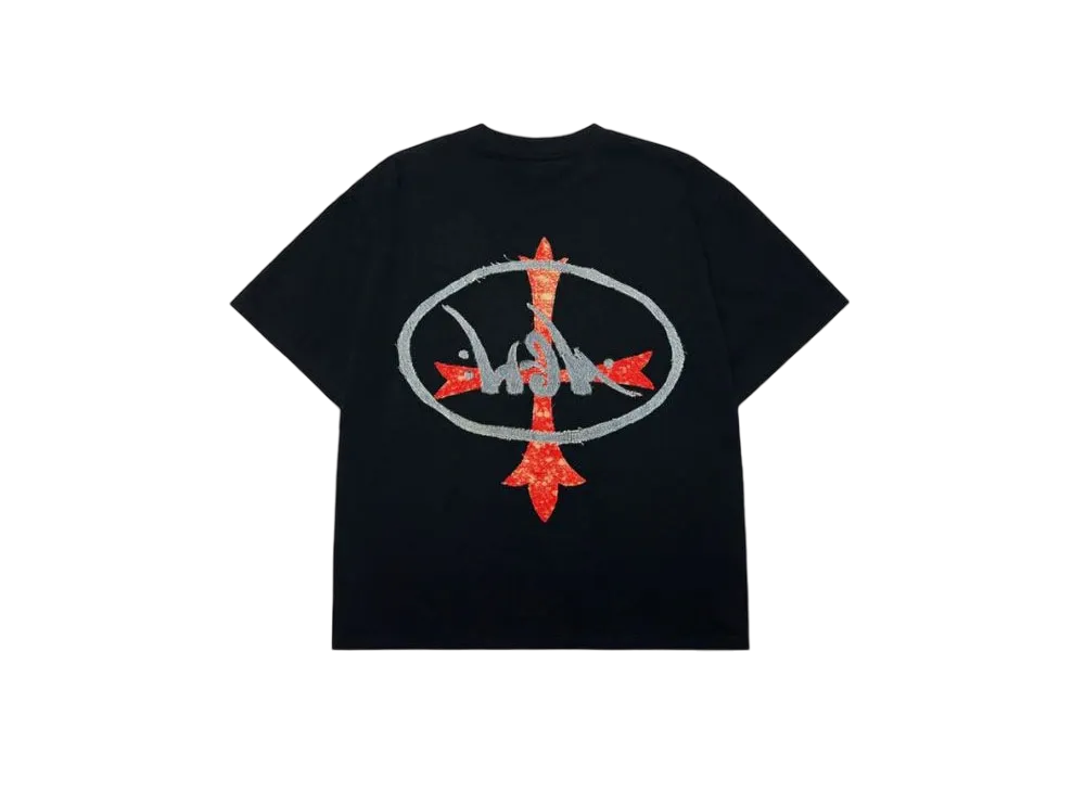 SUPPLIER HeartDiveMaterial Tee "Black"
