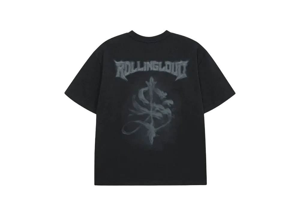 SUPPLIER x Rollong Loud Smoke Tee "Black"