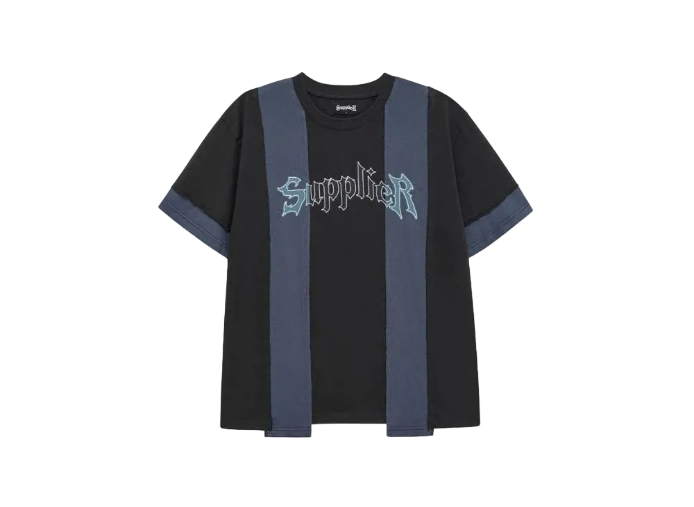 SUPPLIER Layering Iron Logo Tee "Black"