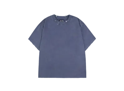 SUPPLIER Vintage Wash Pierced Tee "Blue"