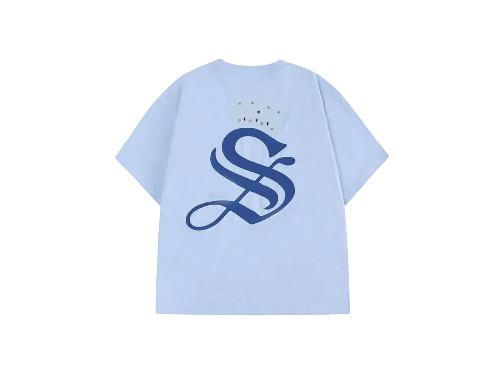 SUPPLIER Crown S Logo Tee "Light Blue"