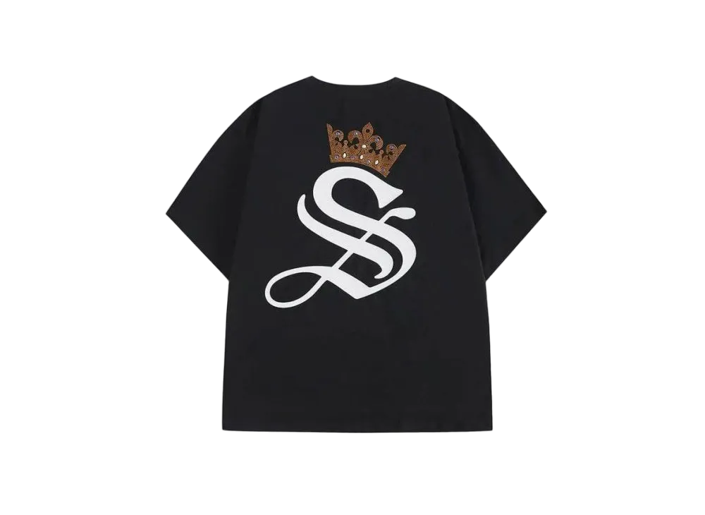 SUPPLIER Crown S Logo Tee "Black"