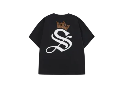 SUPPLIER Crown S Logo Tee "Black"