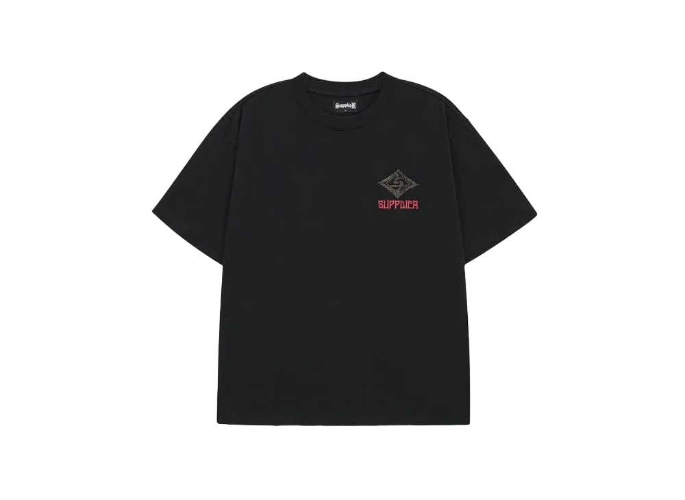 SUPPLIER Wagmi Kaisei Tee "Black"