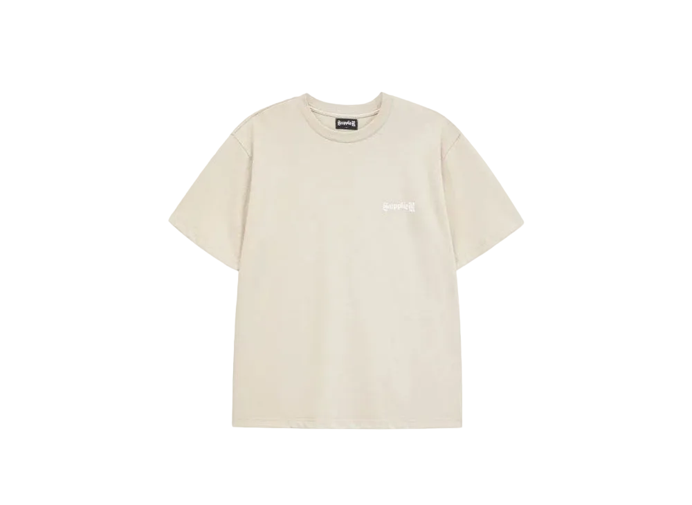 SUPPLIER Cross Tee "Beige"