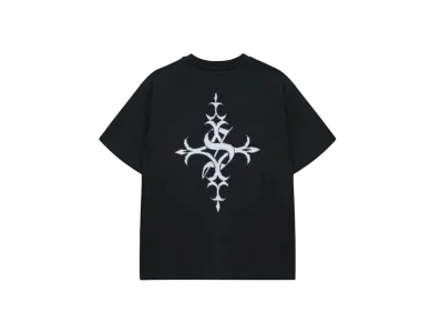 SUPPLIER Metal Cross Tee "Silver"