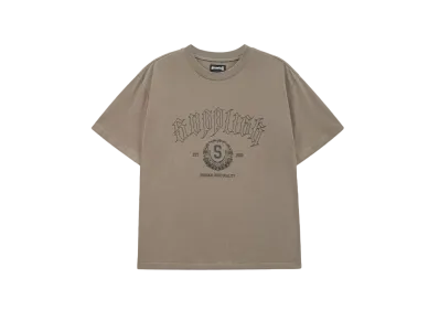 SUPPLIER College Logo Tee "Khaki"