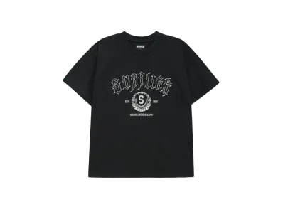 SUPPLIER College Logo Tee "Black"