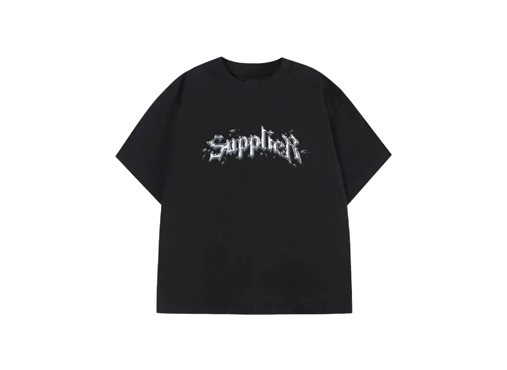 SUPPLIER Mercury Iron Logo Tee "Black"