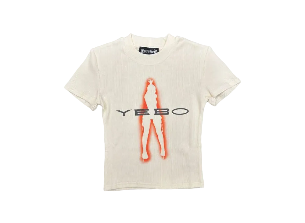 SUPPLIER Mini Crop Tee "Cream"
