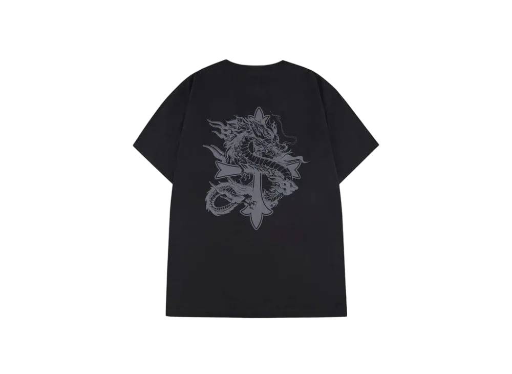 SUPPLIER Dragon Cross Tee "Black"