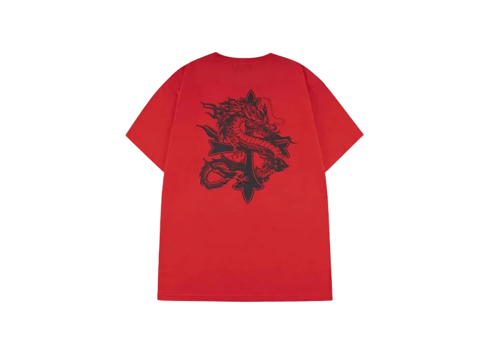 SUPPLIER Dragon Cross Tee "Red"