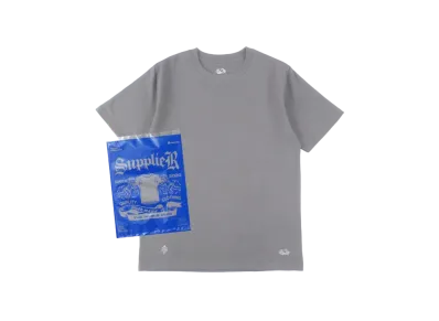 SUPPLIER x FRUIT OF THE LOOM 2-Pack Tee Set "Grey"