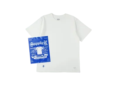 SUPPLIER x FRUIT OF THE LOOM 2-Pack Tee Set "White"