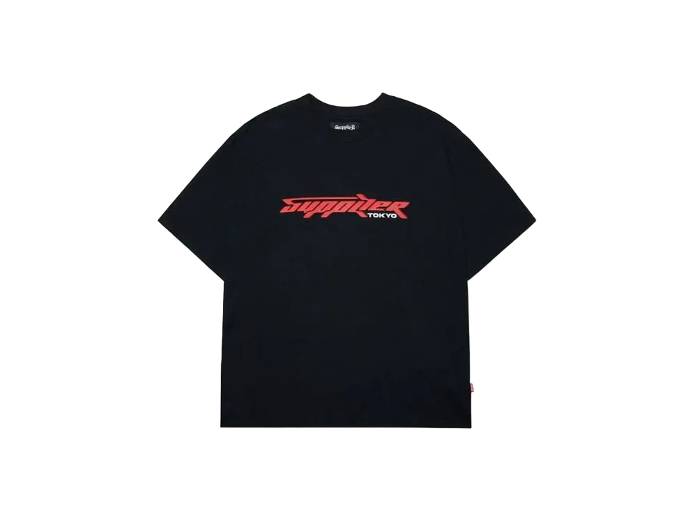 SUPPLIER Y2K Logo Tee "Black"