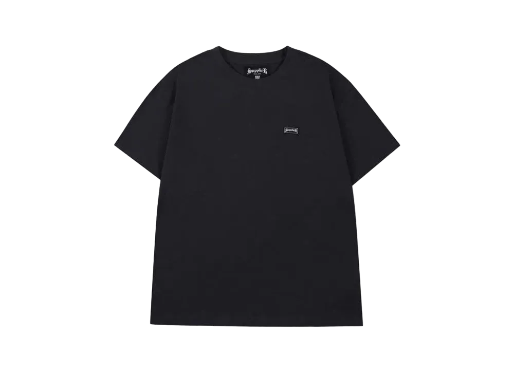 SUPPLIER Micro Logo Tee "Black"