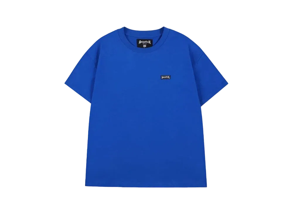 SUPPLIER Micro Logo Tee "Blue"