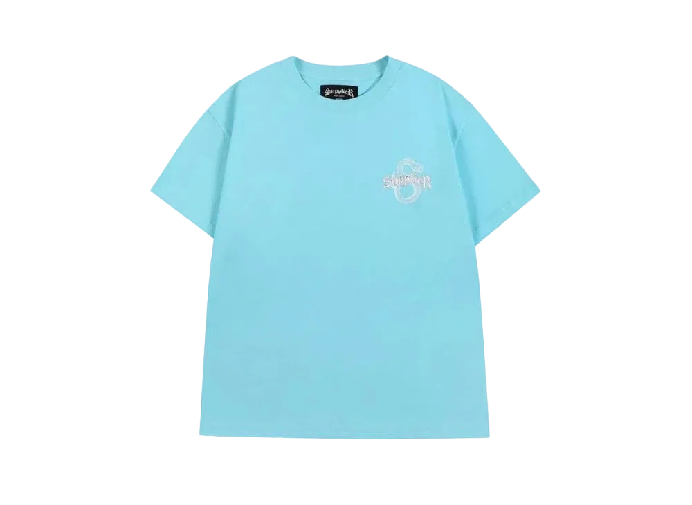 SUPPLIER Snake Logo Tee "Blue"