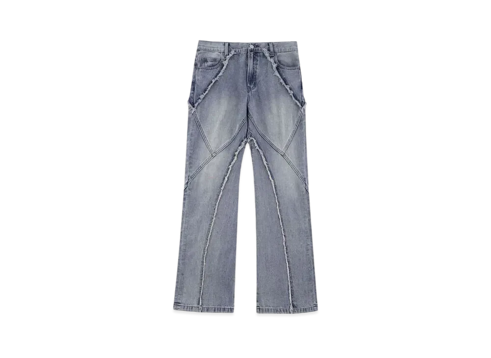 SUPPLIER Curve Switching Flare Denim Pants "Light Blue"