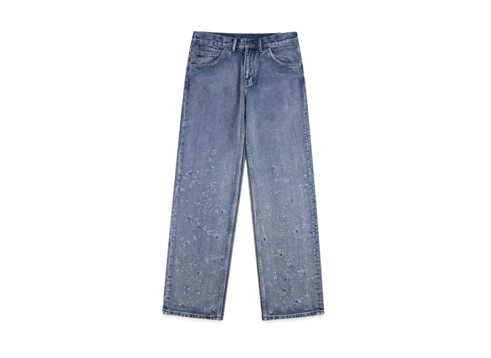 SUPPLIER Rhinestone Denim Pants "Blue"