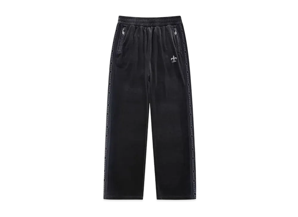 SUPPLIER Velvet Track Pants "Black"