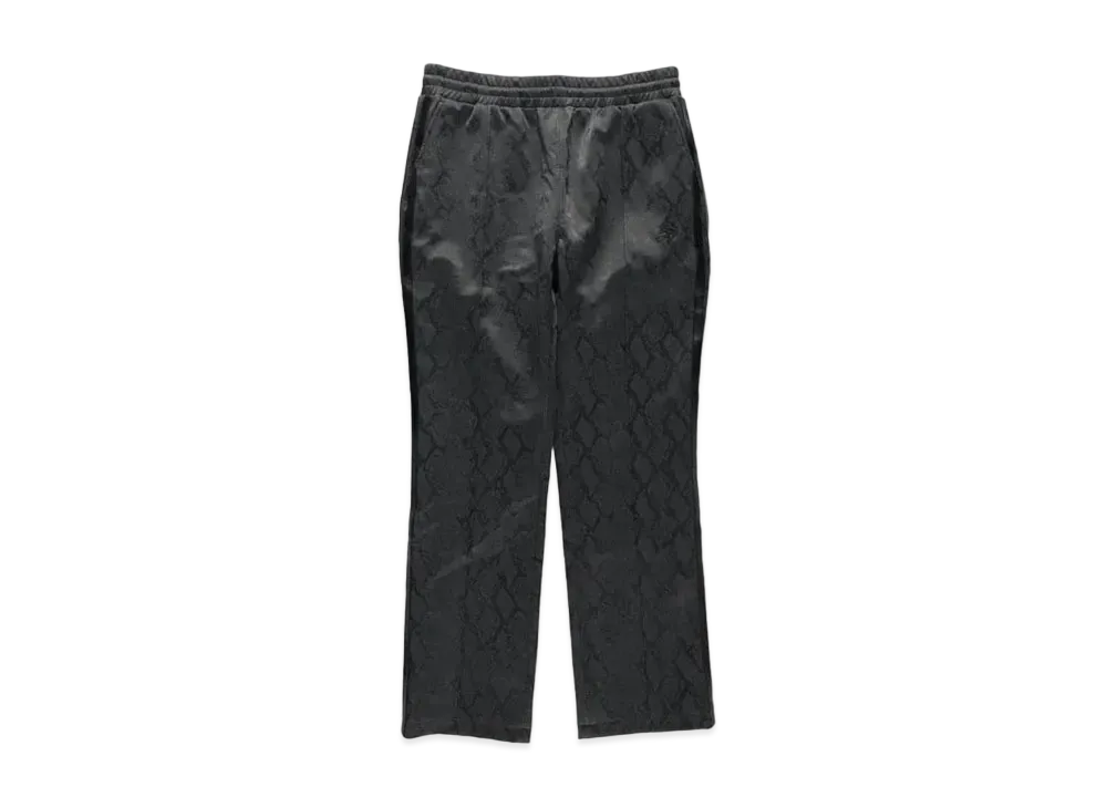 SUPPLIER Python Leather Track Pants "Black"
