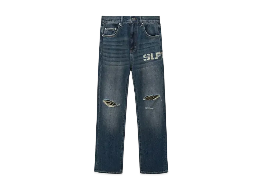 SUPPLIER Logo Denim Pants "Blue"
