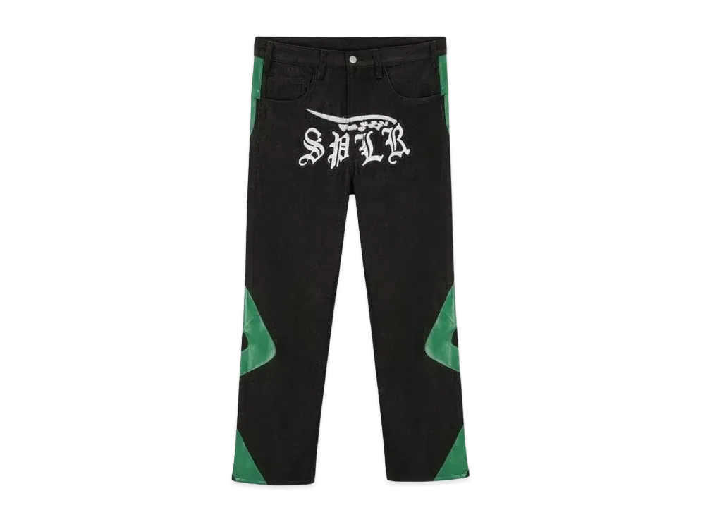 SUPPLIER Racing Logo Denim "Black"