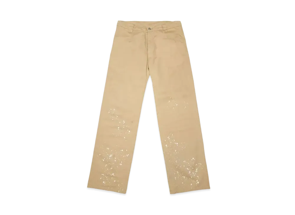 SUPPLIER Splash Paint Chino Pants "Beige"
