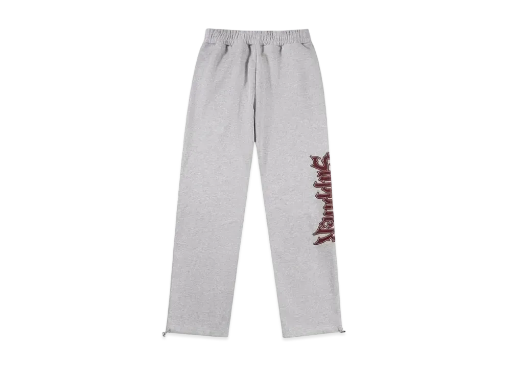 SUPPLIER Iron Logo Sweat Pants "Grey"