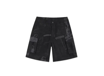 SUPPLIER Basquiat Tuxedo Shorts "Black"