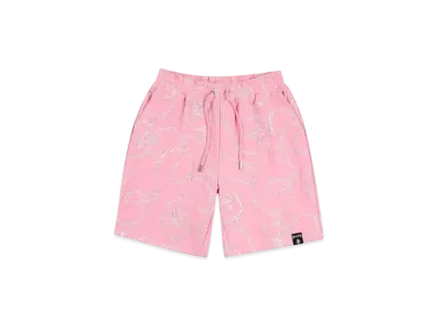 SUPPLIER Cross Chain Embroidery Shorts "Pink"