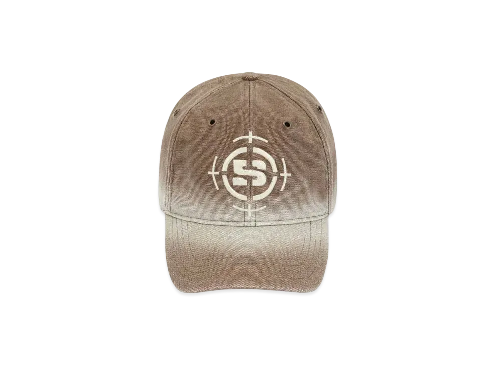 SUPPLIER Front Sight Logo 6 Panel Cap "Brown"