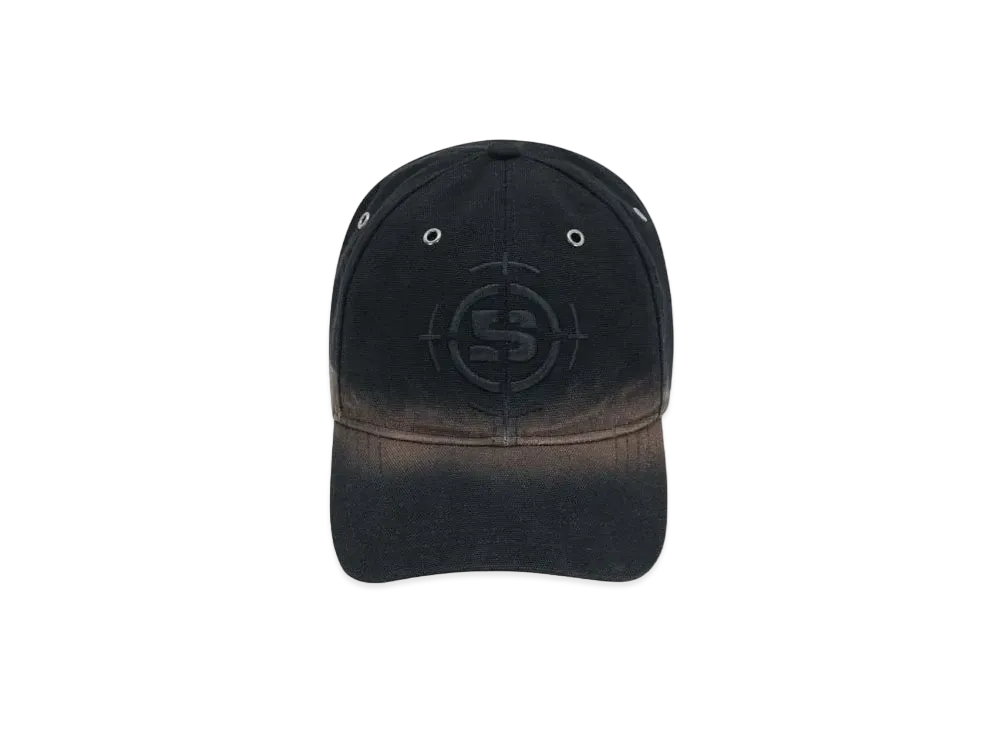 SUPPLIER Front Sight Logo 6 Panel Cap "Black"