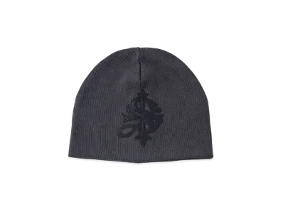 SUPPLIER Cross Leather Patch Baenie "Black"