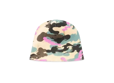 SUPPLIER Disstressed Kemuri Camo Beanie "Brown"