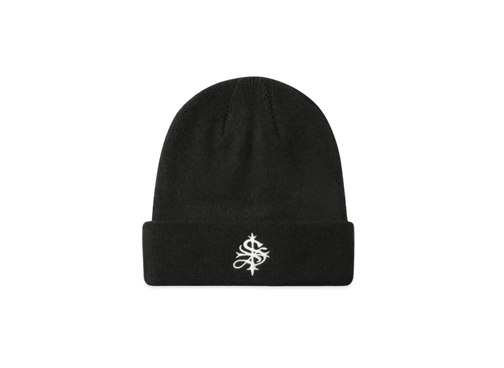 SUPPLIER Cross Logo Beanie "Black"