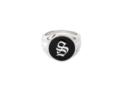 SUPPLIER S Logo Signet Ring "Silver"