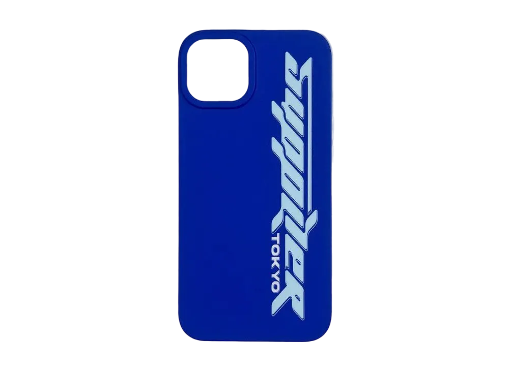 SUPPLIER Y2K Logo iPhone Case "Blue"