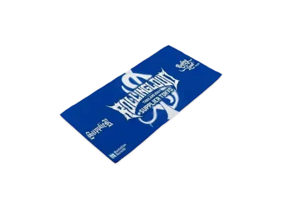SUPPLIER x Rollong Loud Logo Towel "Blue"